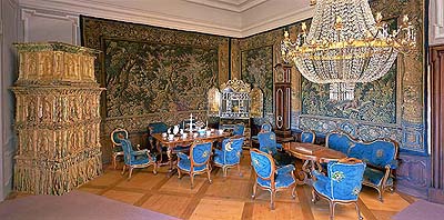 Schloss Český Krumlov, Salon der Fürstin Eleonora zu Schwarzenberg 