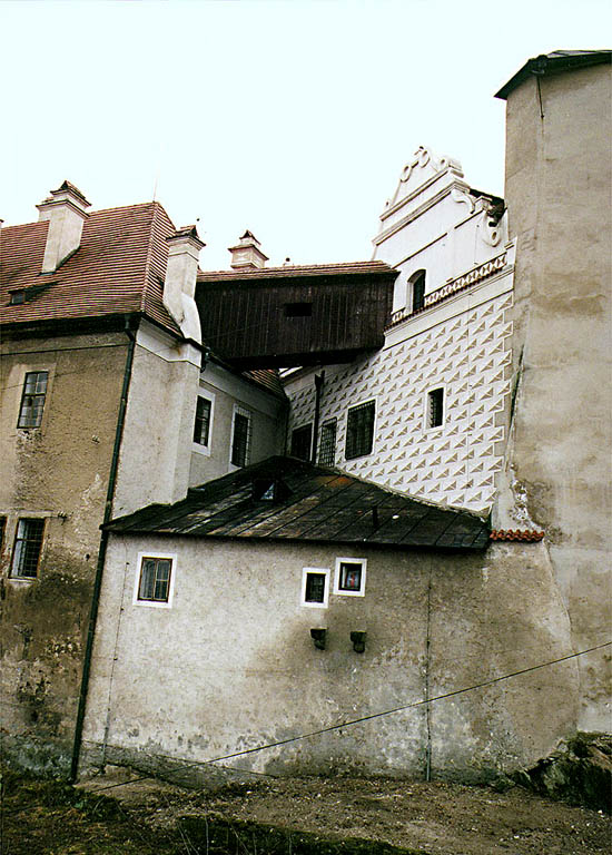 Castle no. 59 - Dairy, rear section from northern side