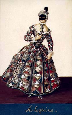 Schwarzenberg collection of theatralia and theatre repertoire, costume design, middle 18th century 