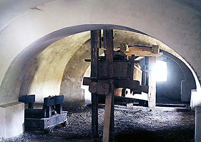 Český Krumlov Castle, interior of 