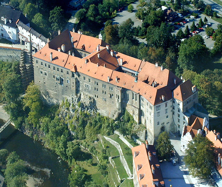 Castle no. 59 - Upper Castle, areal photo, foto: Lubor Mrázek