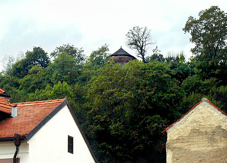 Český Krumlov Castle, look-out point Paraplíčko on the slope above Rybářská Street
, foto: Lubor Mrázek