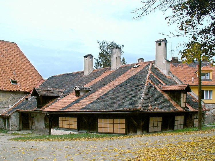 Schloss Český Krumlov - Schmiede, 2000, Foto: Pavel Slavko