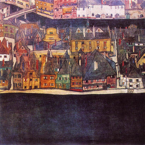Egon Schiele, Black city